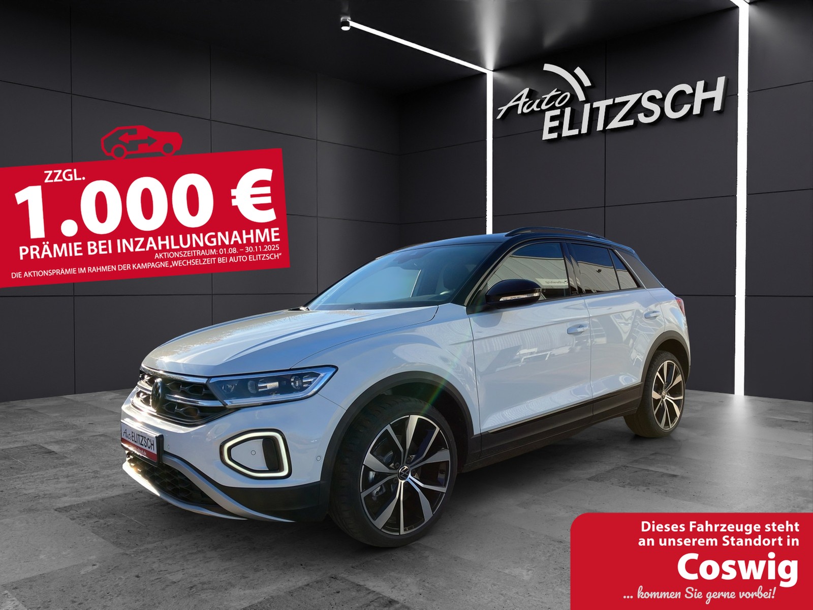 Volkswagen T-Roc Style AHZV NAVI LED DAB AUTO LIGT