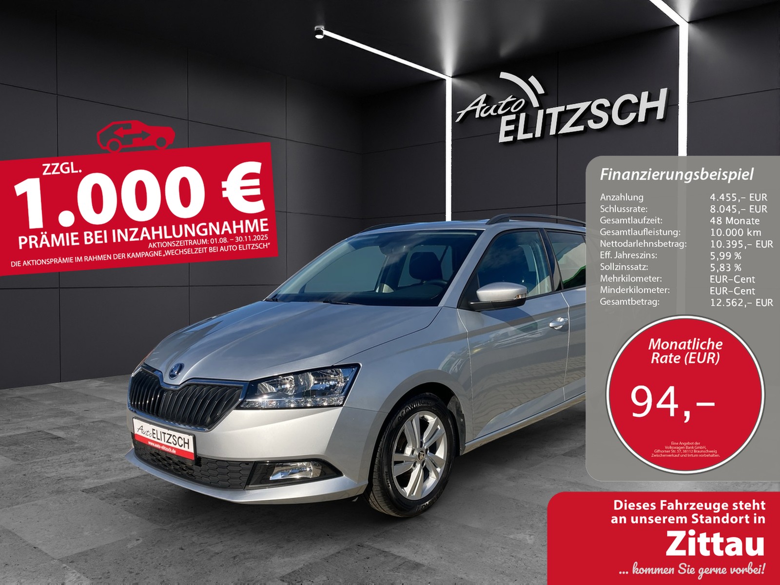 SKODA Fabia Combi TSI Ambition Klima GRA PDC SH TSI Ambition Klima GRA PDC SH