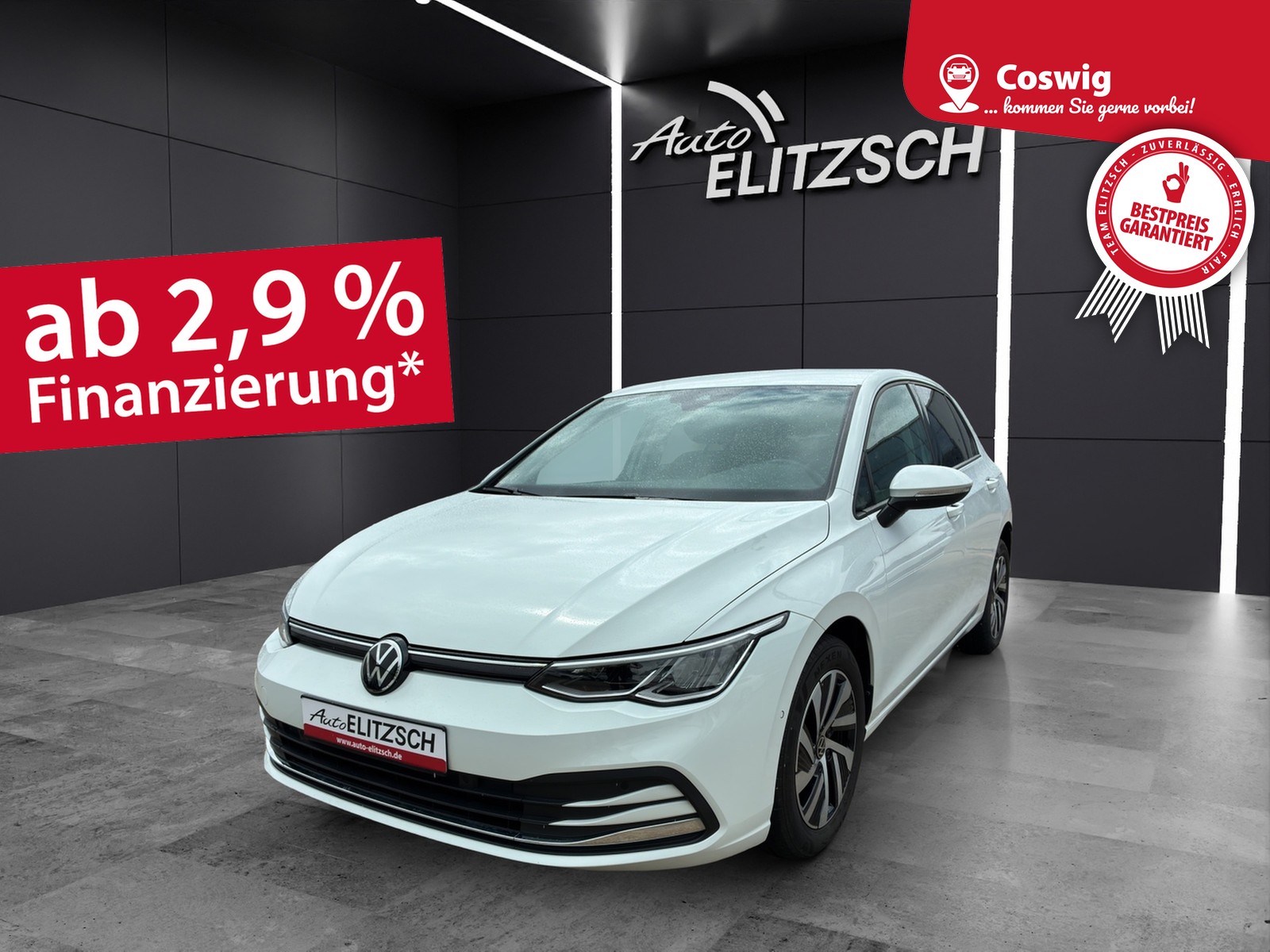 Volkswagen Golf VIII Active TDI DSG LED Navi ACC SHZ App-Connect