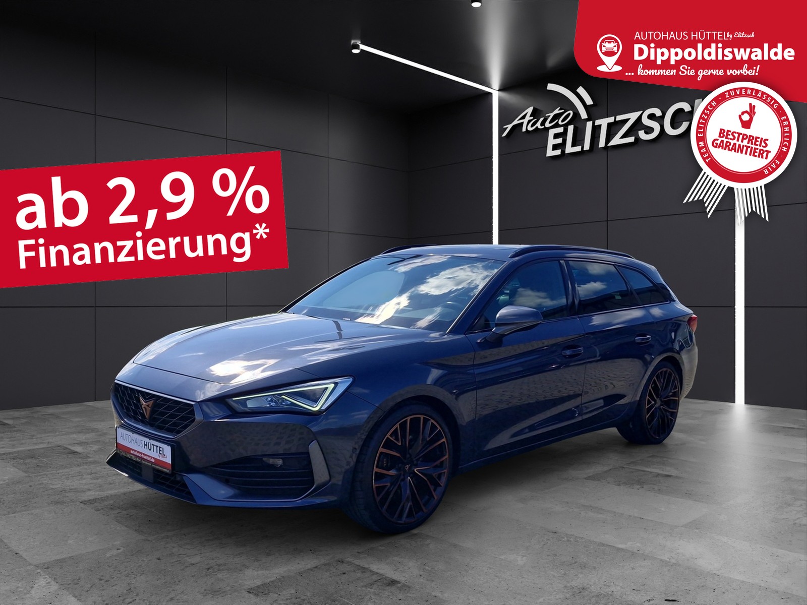 CUPRA Leon Sportstourer VZ 4Drive 2.0 TSI DSG AHK LED SHZ Pano