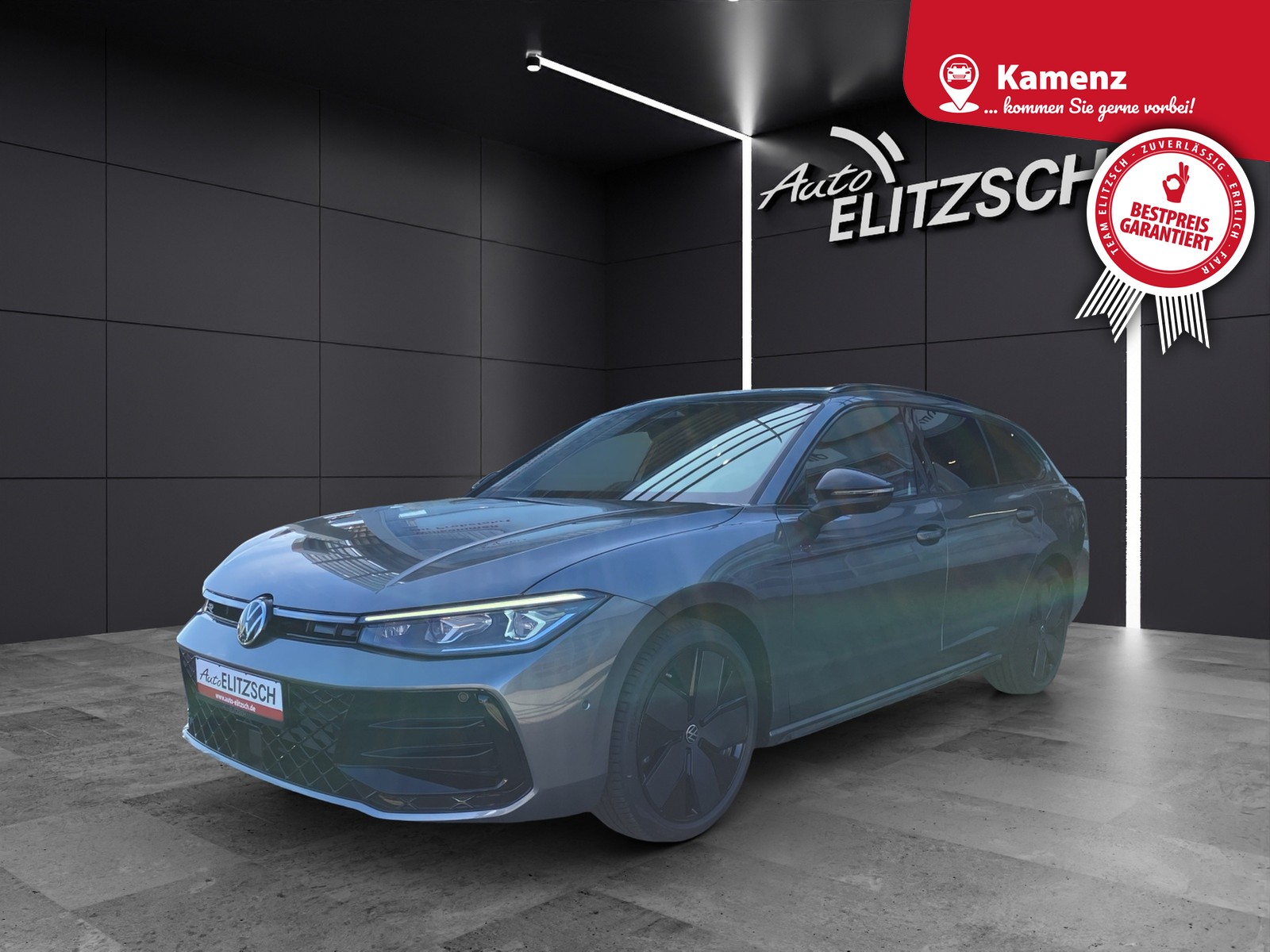 Fahrzeugabbildung Volkswagen Passat Variant TDI R-Line DSG Matrix 4M Navi AHZV DCC Stdhzg. SH Pano