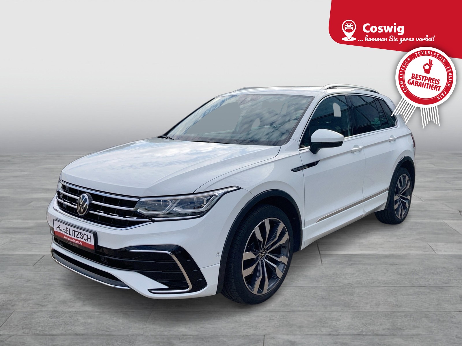 Fahrzeugabbildung Volkswagen Tiguan TDI R-Line DSG Matrix Navi AHK STH PDC