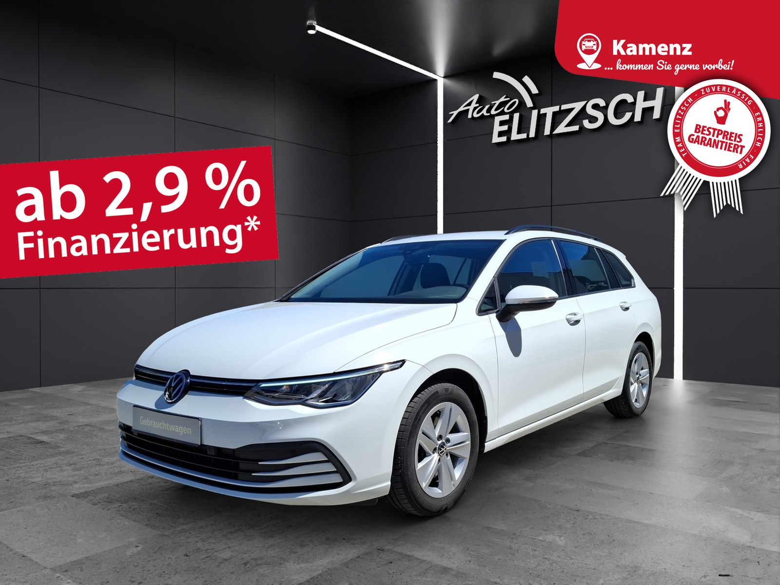 Volkswagen Golf VIII Variant TDI Life LED CarPlay AID ACC PDC SH LM