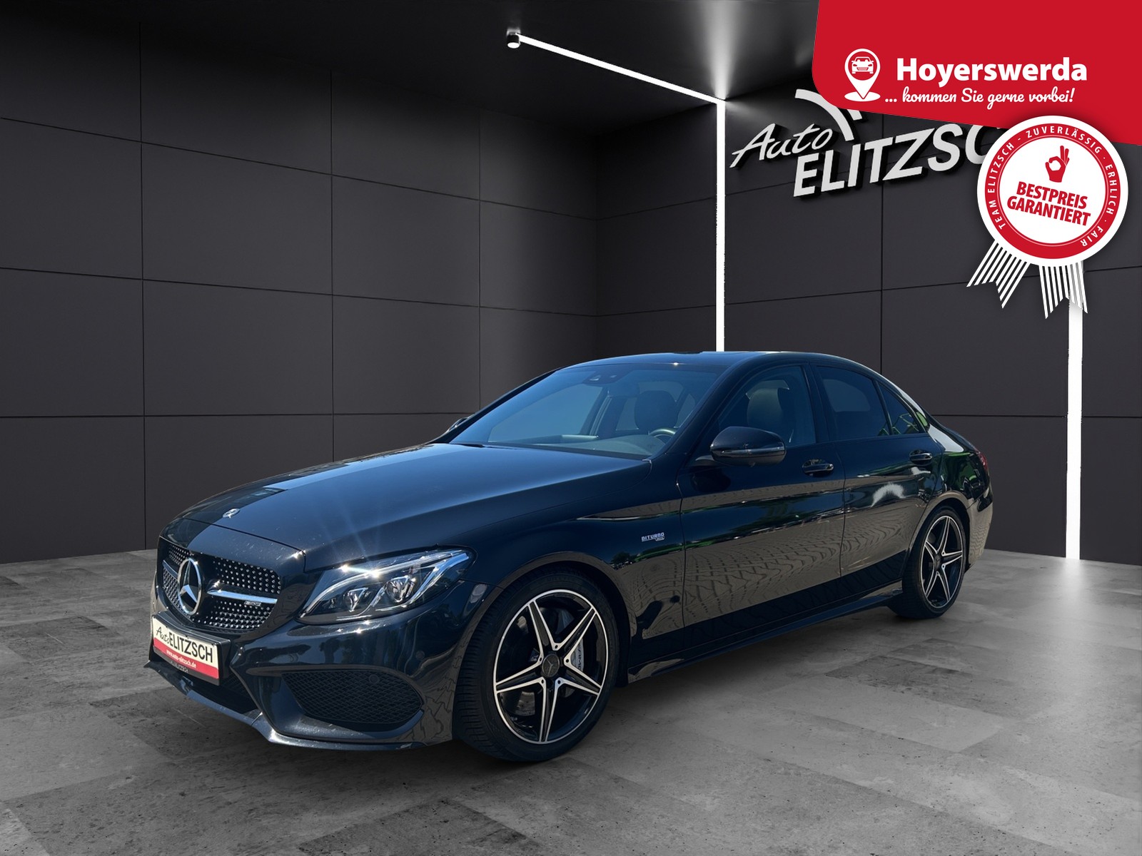 Fahrzeugabbildung Mercedes-Benz C 43 AMG 4Matic LED Navi SHZ 360° Night-Paket Schiebedach