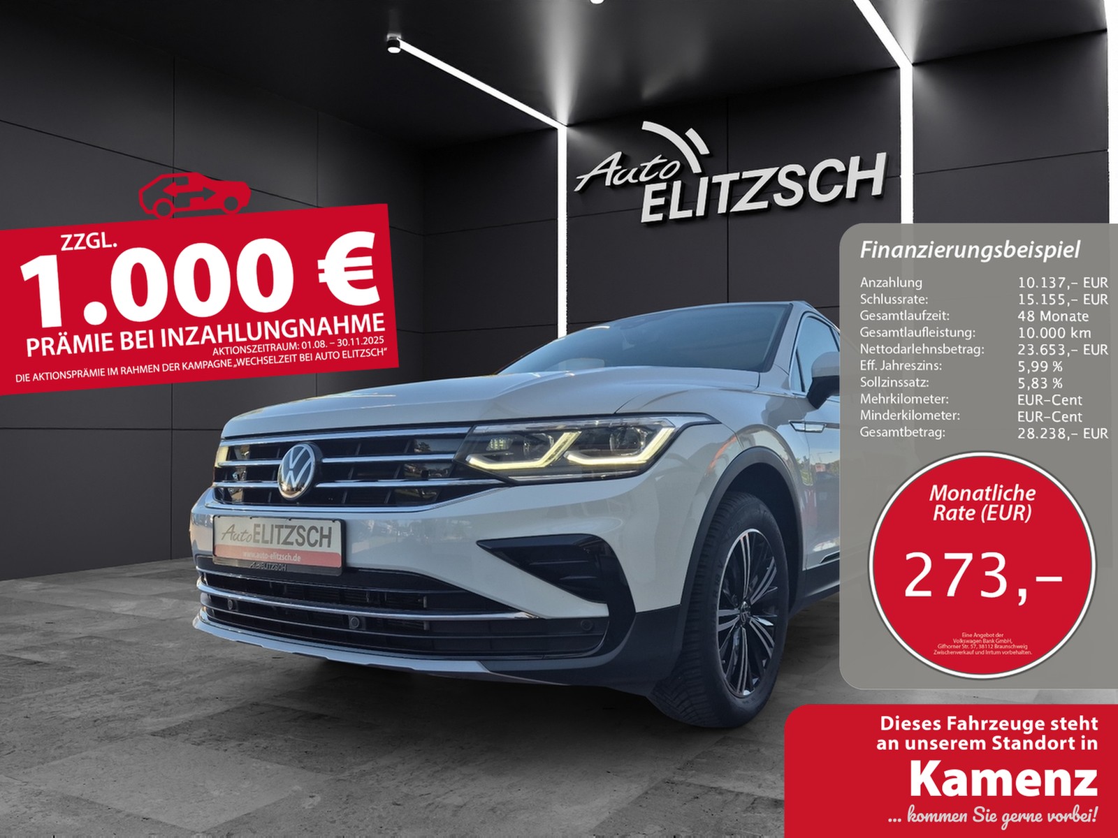 Volkswagen Tiguan TDI Elegance DSG 4M Matrix AID Pano ACC PDC SH 18