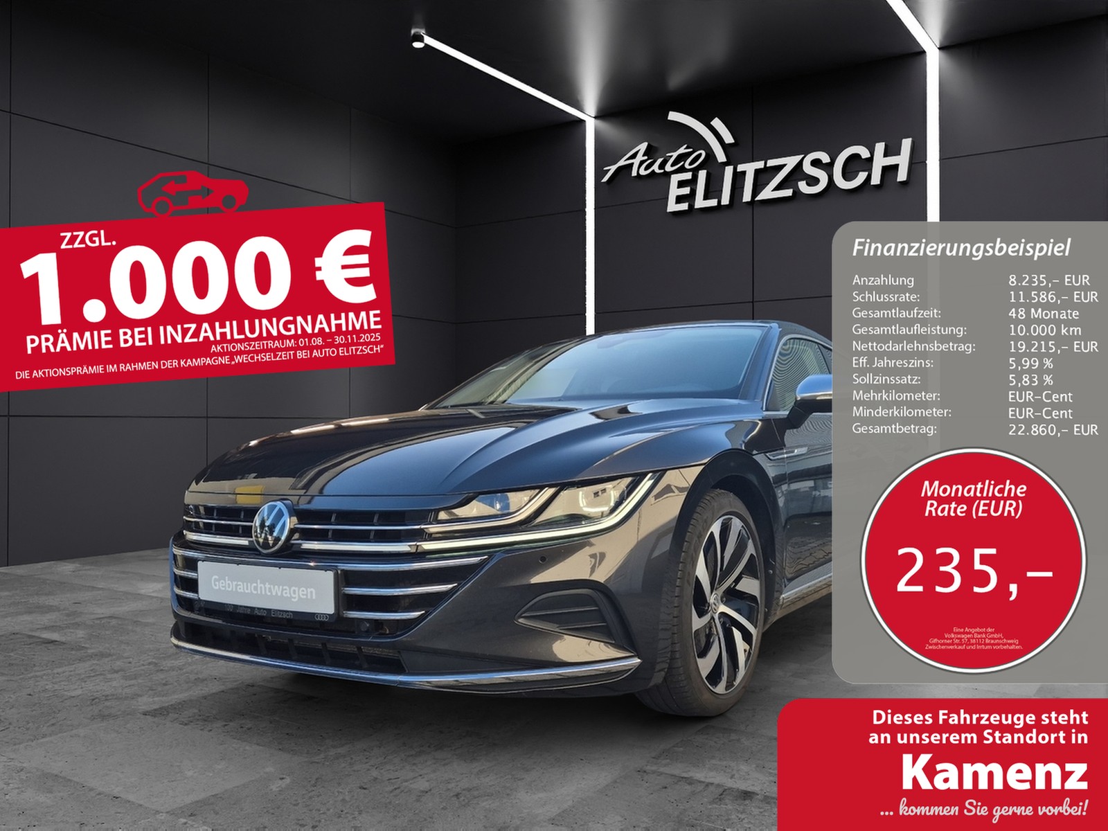 Volkswagen Arteon SB TDI Elegance DSG 4M LED AHK Navi AID ACC SH 19