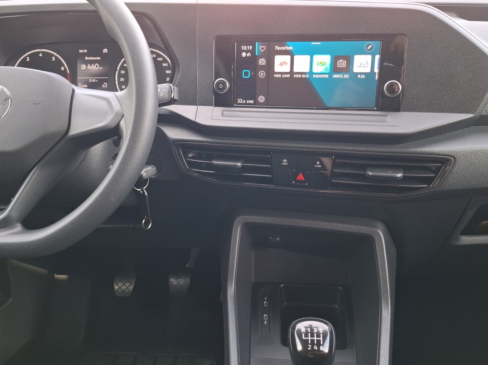 Fahrzeugabbildung Volkswagen Caddy TSI Kasten EcoProfi Klima DAB PDC