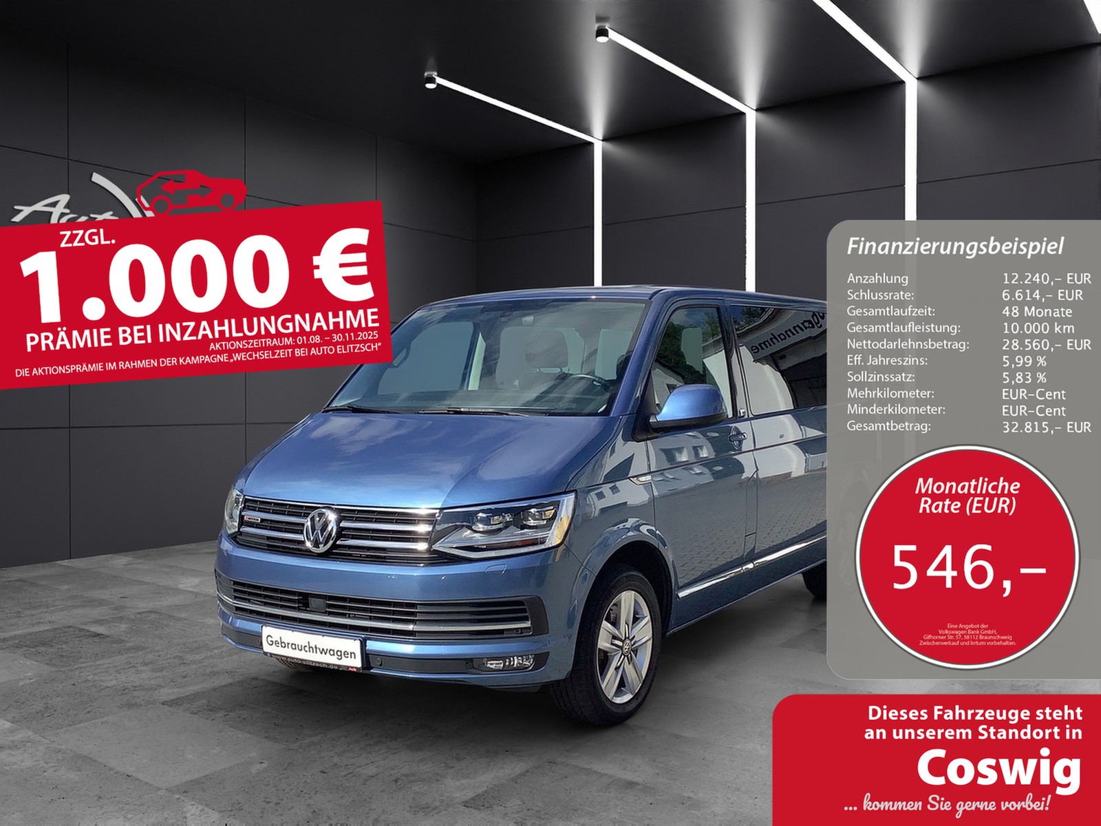 Volkswagen T6 Multivan TDI 4M DSG GEN SIX LED ACC STH NAVI PDC SHZ