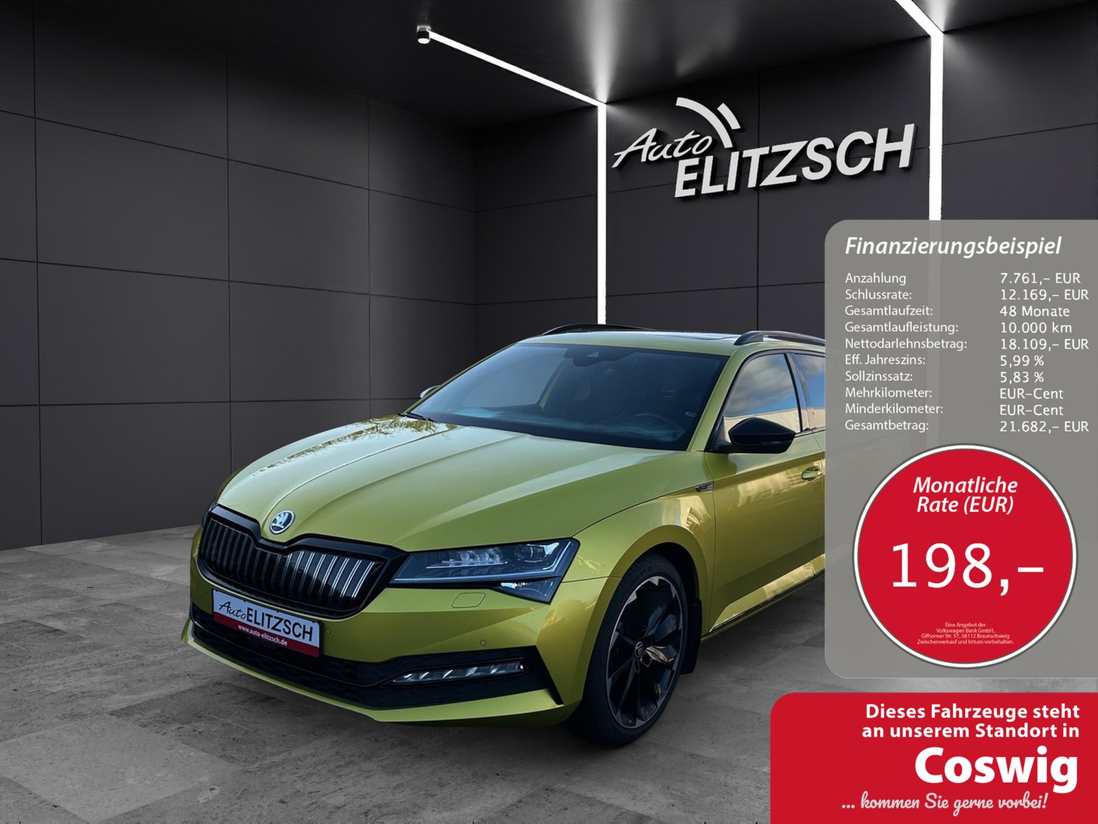 SKODA Superb Combi Sportline iV Matrix STH AHK SH PANO Canton Navi Klima