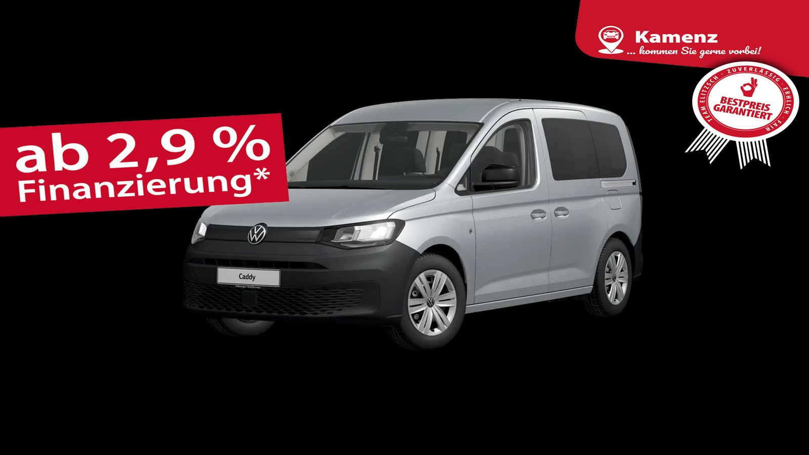 Volkswagen Caddy 2.0 TDI Kombi Standhzg Navi ACC PDC SHZ