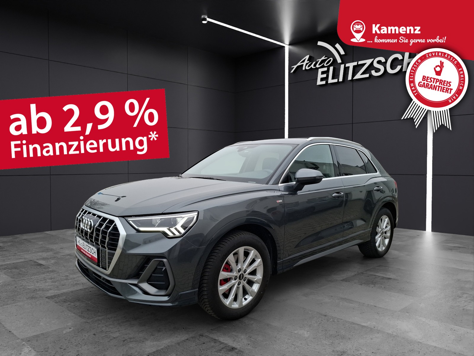 Audi Q3 40 TFSI S-line quattro S-tronic LED AHK Navi AVC ACC PDC SH 18