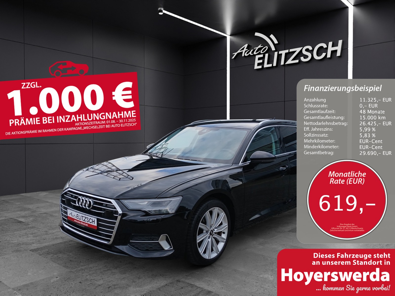 Audi A6 Avant 40 TDI Sport quattro S-tronic LED Navi AVC Leder ACC RFK SH 19