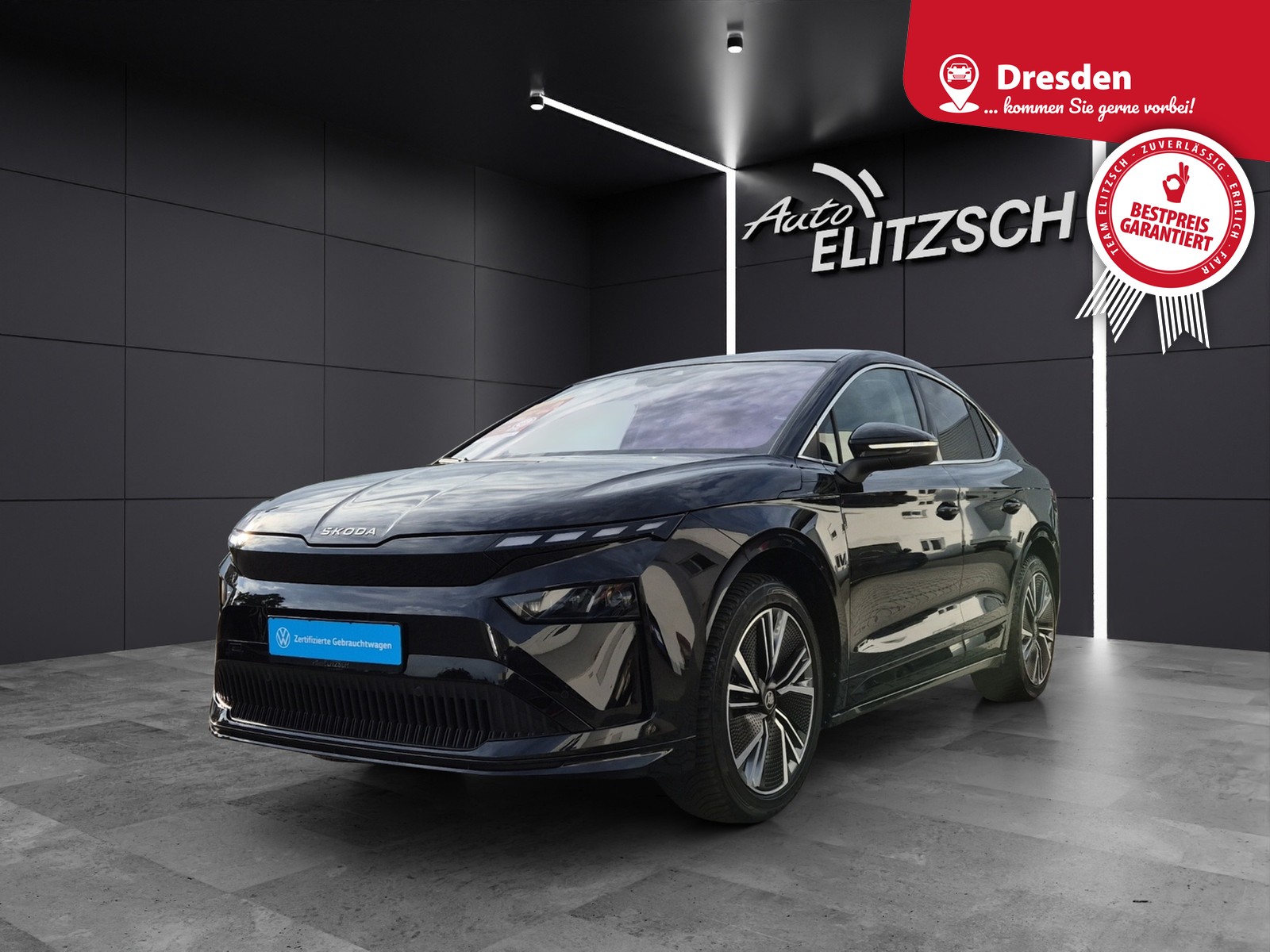 Fahrzeugabbildung SKODA Enyaq Coupé 85 Loft Matrix AHK WäPu Navi Pano ACC RFK SH 20"
