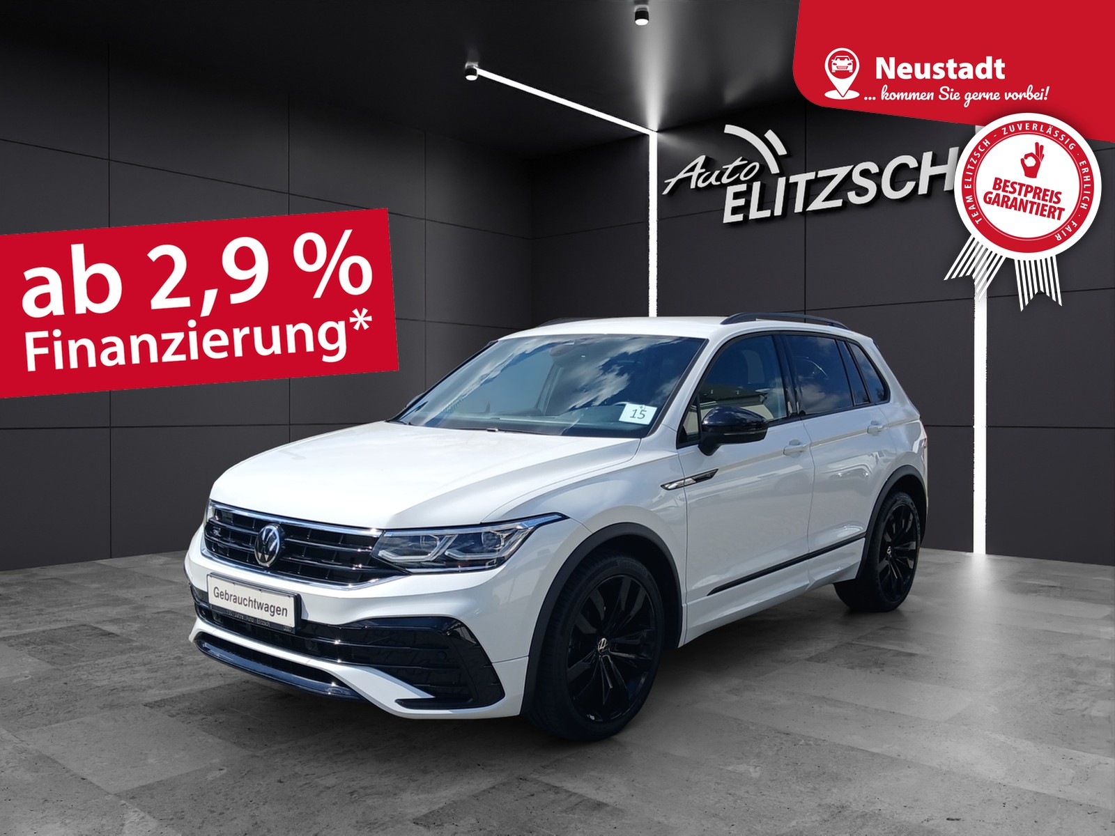 Volkswagen Tiguan TDI R-Line DSG 4M Matrix AHK Navi AID ACC SH 20