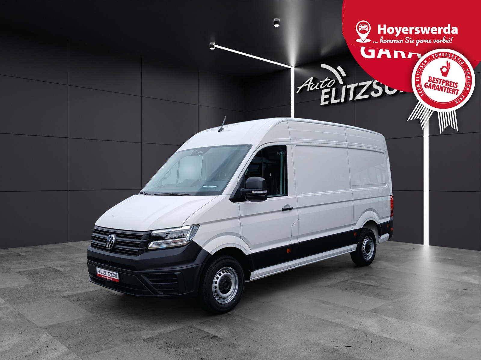 Fahrzeugabbildung Volkswagen Crafter Kasten TDI MR AHK LED KLIMA SITZH. RFK VORB. DIGITAL TACHOGRAF