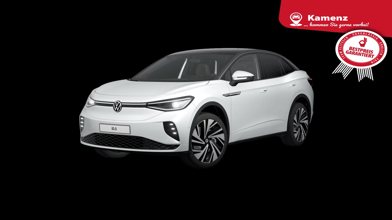 Fahrzeugabbildung Volkswagen ID.5 GTX 4M Matrix AHK Navi Pano ACC RFK SHZ 21"