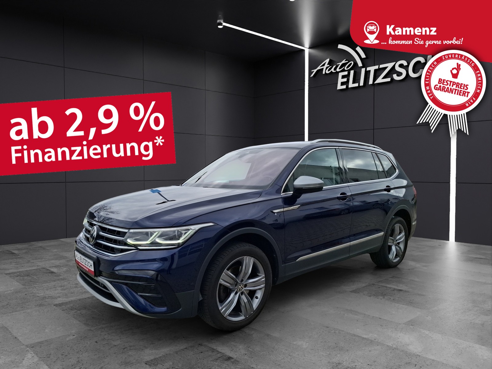 Volkswagen Tiguan Allspace TDI Elegance DSG 4M Standhzg. Matrix Navi AID ACC RFK Harman SH 19
