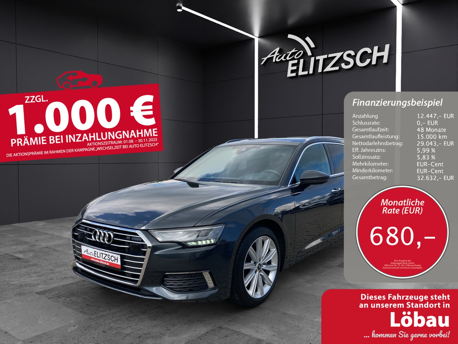 Audi A6 Avant 40 TDI design quattro S-tronic LED Navi Pano HUD AVC ACC RFK 19