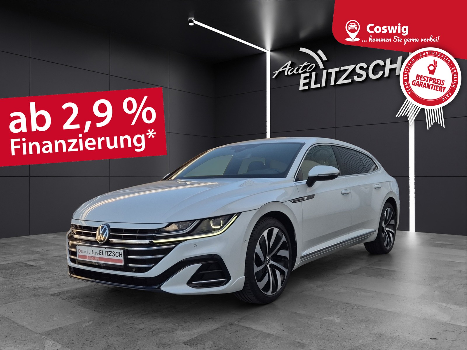 Volkswagen Arteon SB TSI R-Line DSG Matrix AHK Navi AID ACC RFK 19