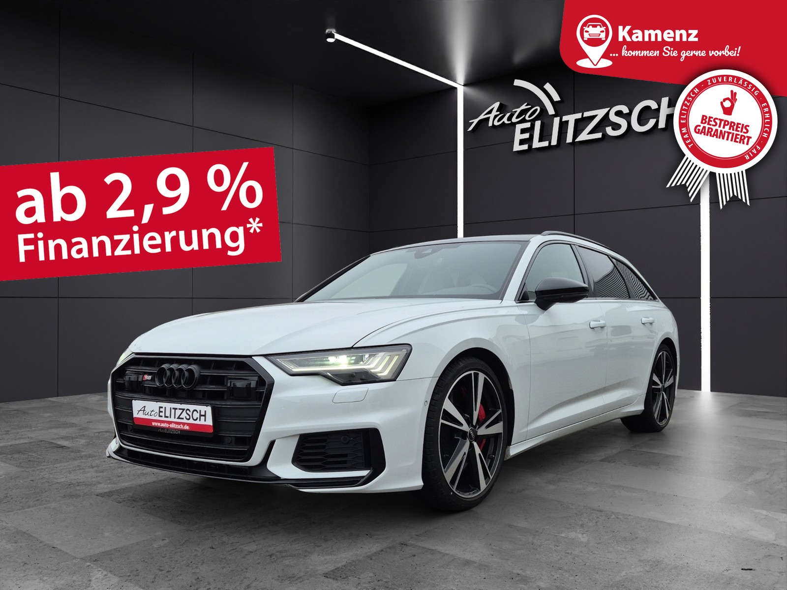 Audi S6 Avant TDI quattro HDMatrix Navi Pano B&O AVC ACC RFK SH 21