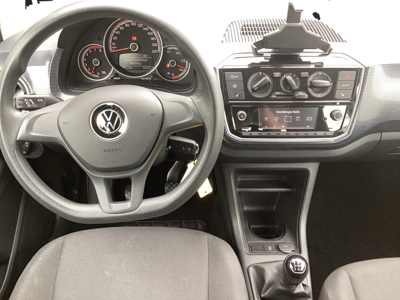 Fahrzeugabbildung Volkswagen up! 1.0 Klima GRA RFK SH