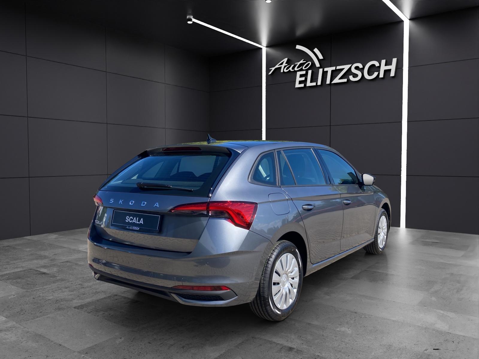 Fahrzeugabbildung SKODA Scala Essence 1.0TSI 85KW 6-Gang Smart Link, LED, SHZ