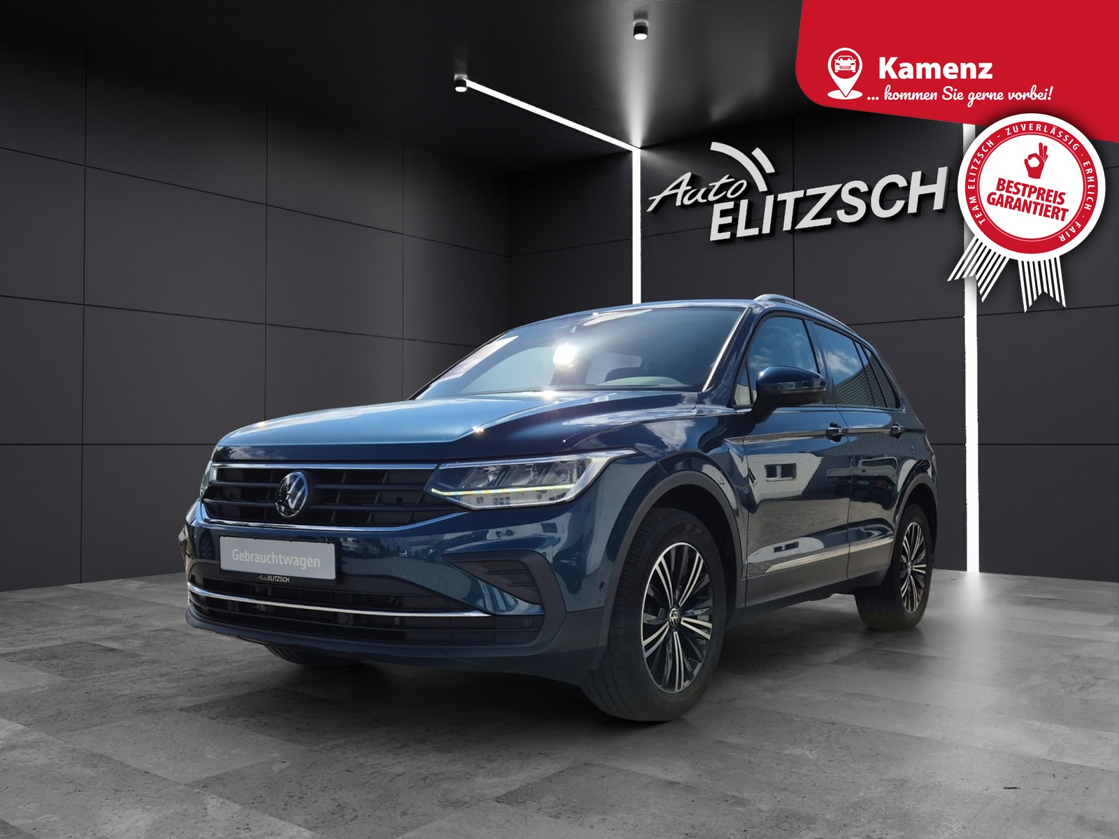Volkswagen Tiguan TDI Life DSG 4M LED AHK Navi ACC SHZ Park-Assist