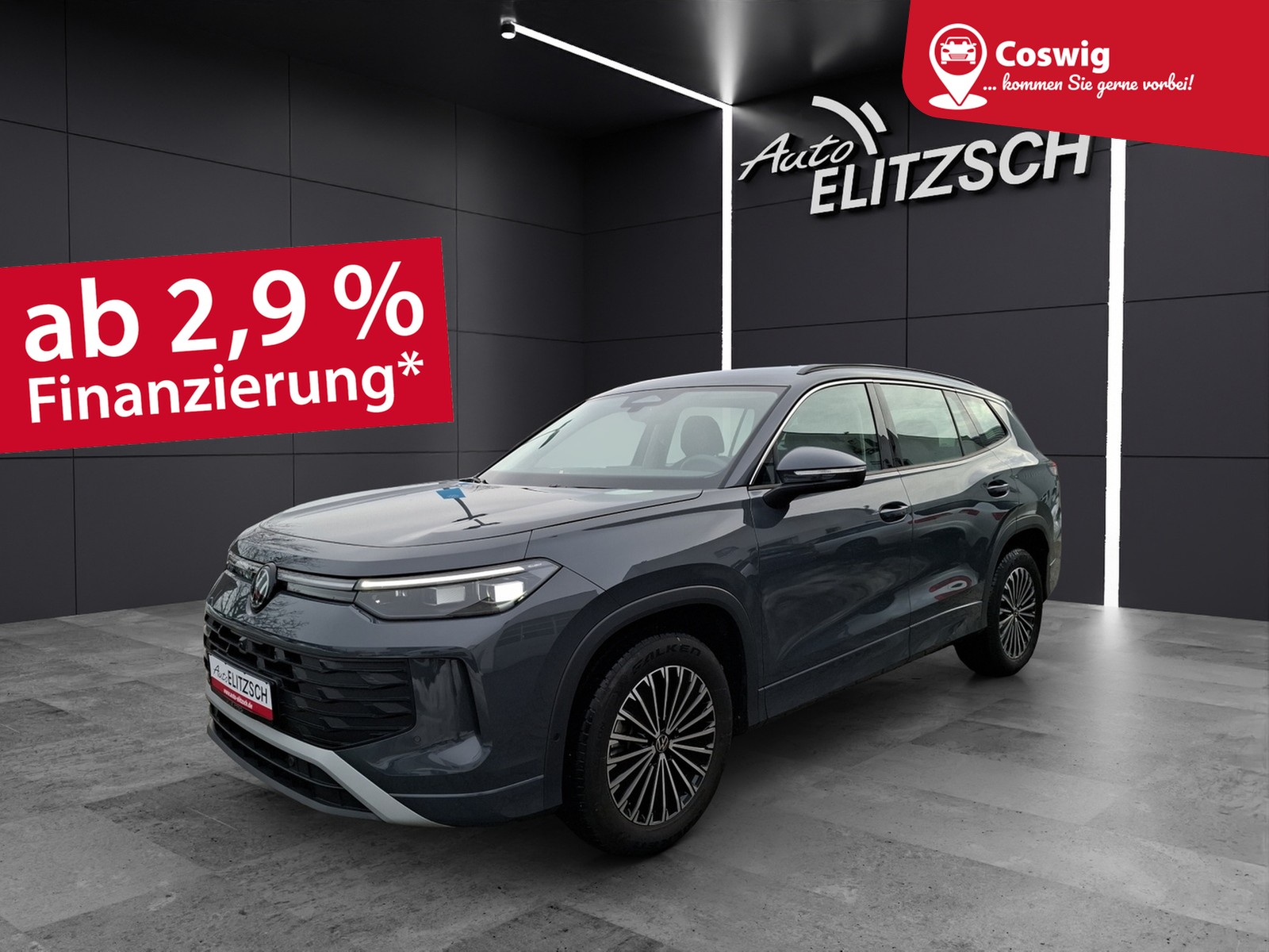 Volkswagen Tayron TDI Life DSG 4M 7-Si Matrix AHK Navi AID ACC RFK SH