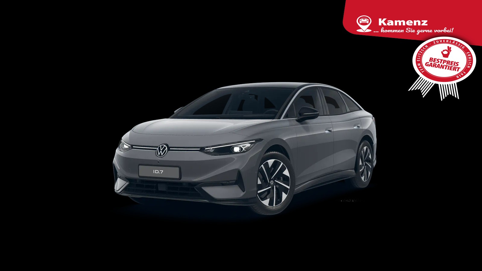 Fahrzeugabbildung Volkswagen ID.7 Pro 82KW LED AHK Navi ACC RFK SHZ 19"