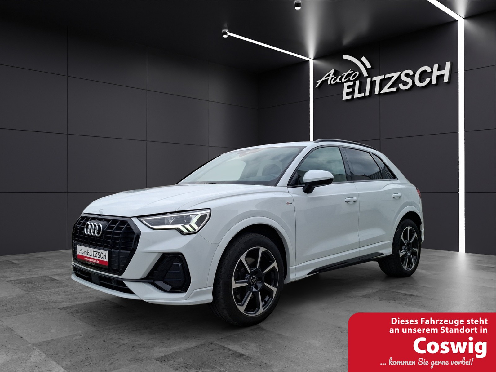 Audi Q3 40 TDI quattro S-line S-tronic LED AHK Navi AVC Leder SH 19