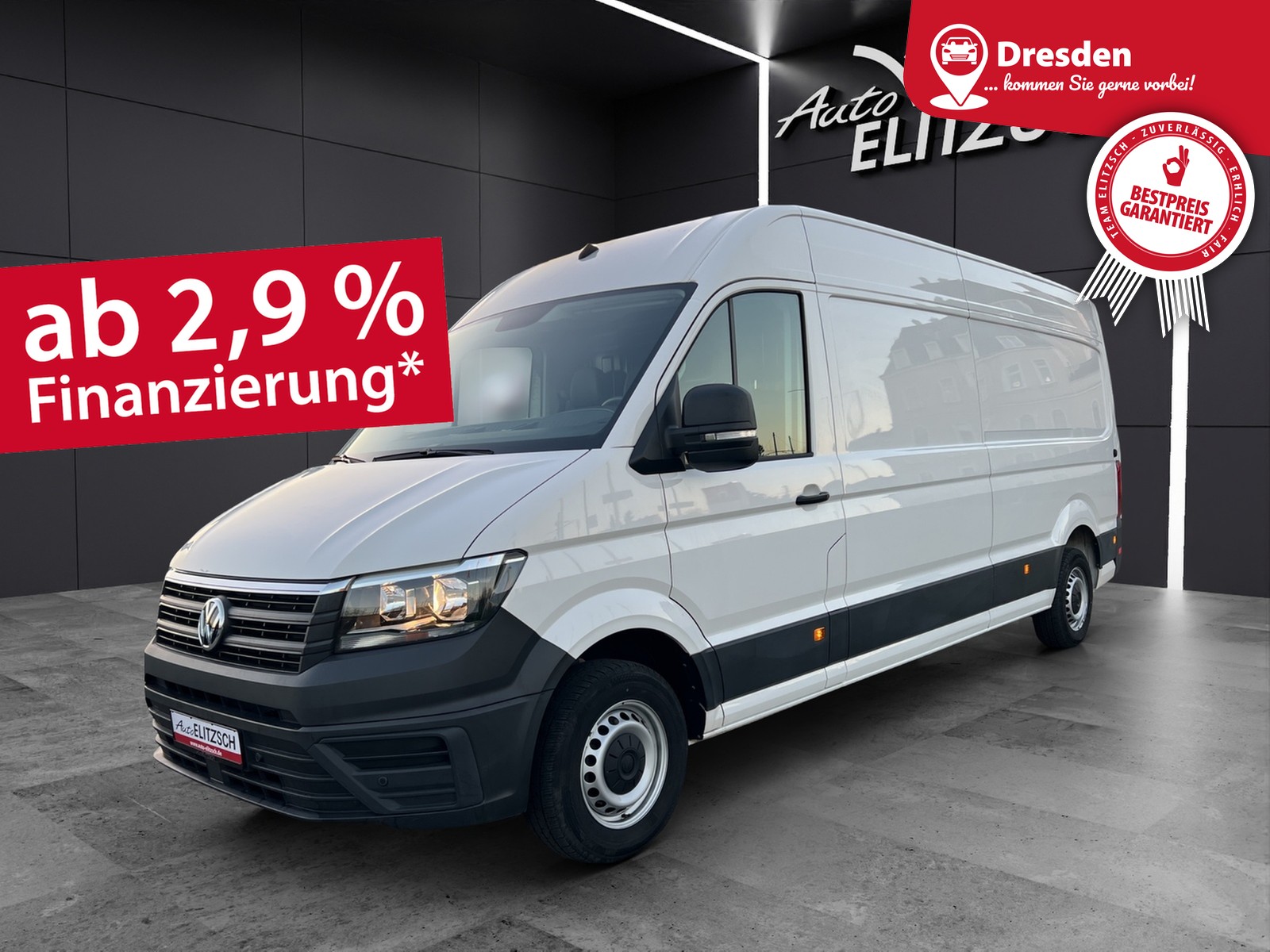 Volkswagen Crafter Kasten 35 LR HD AHK RearView DAB+ Klima