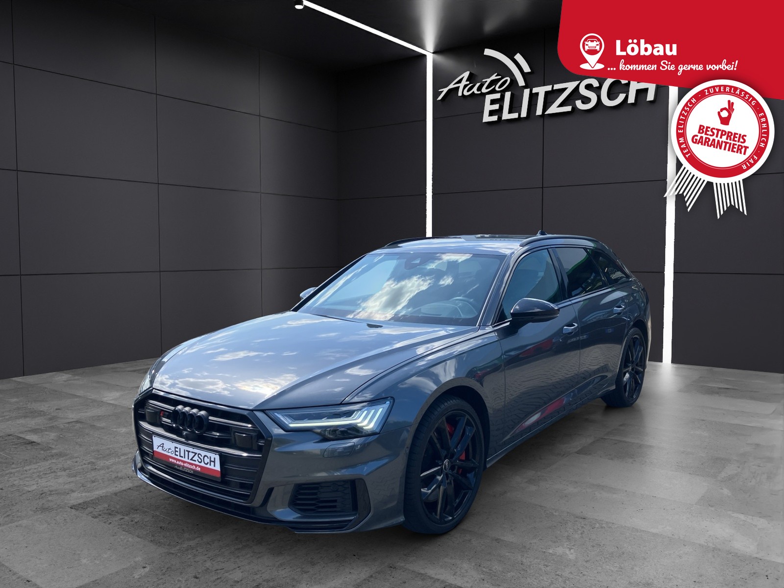 Fahrzeugabbildung Audi S6 Avant TDI quattro Matrix Navi ACC AHK STHZG