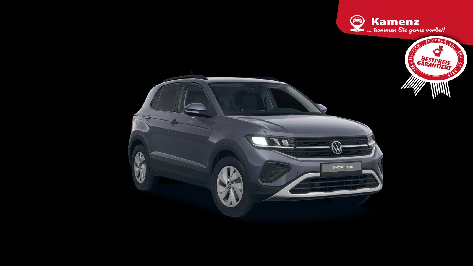 Fahrzeugabbildung Volkswagen T-Cross TSI Life DSG LED Navi AID ACC PDC SHZ
