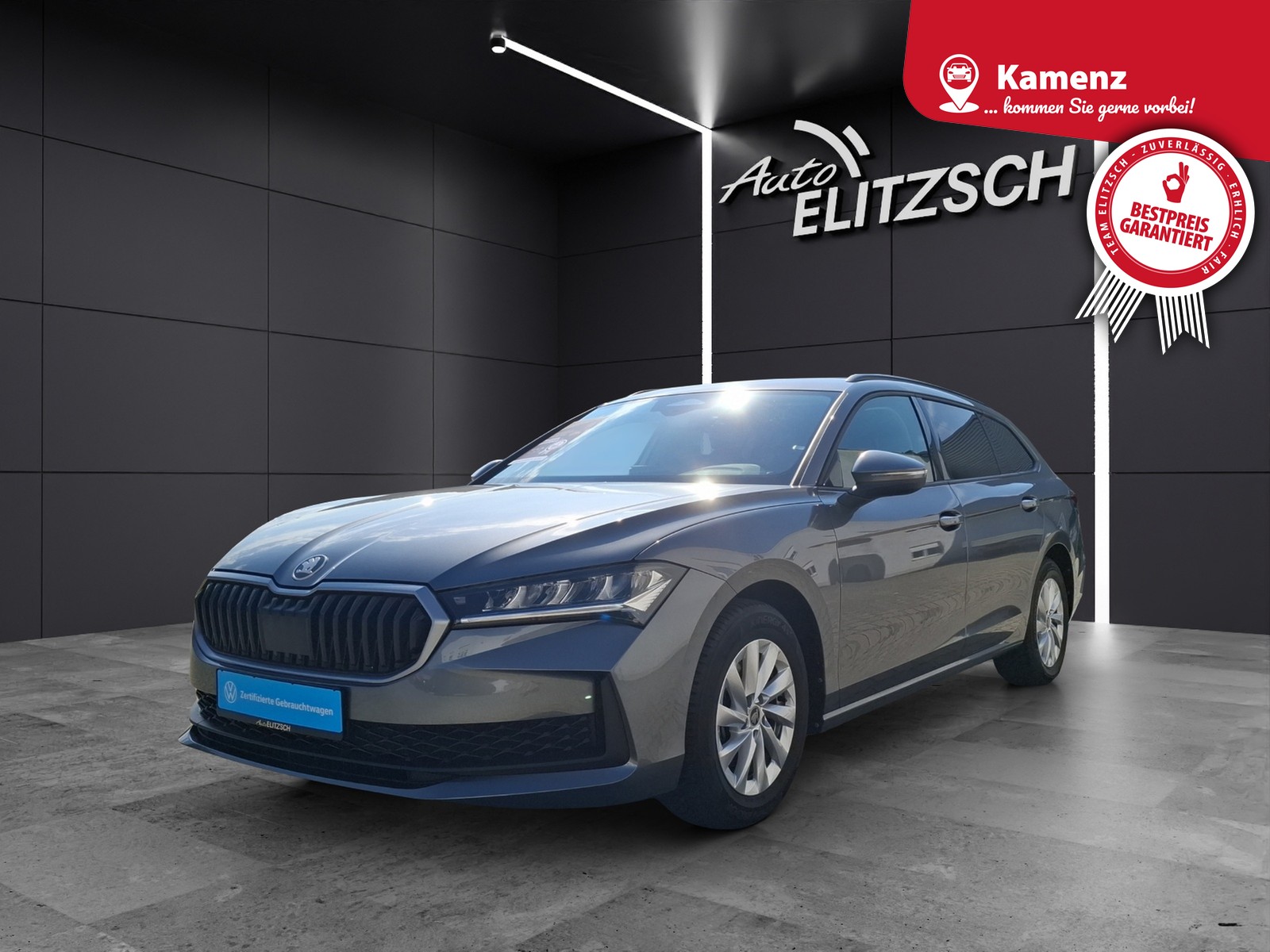 Fahrzeugabbildung SKODA Superb Combi TSI Essence DSG LED Navi VC ACC RFK SH