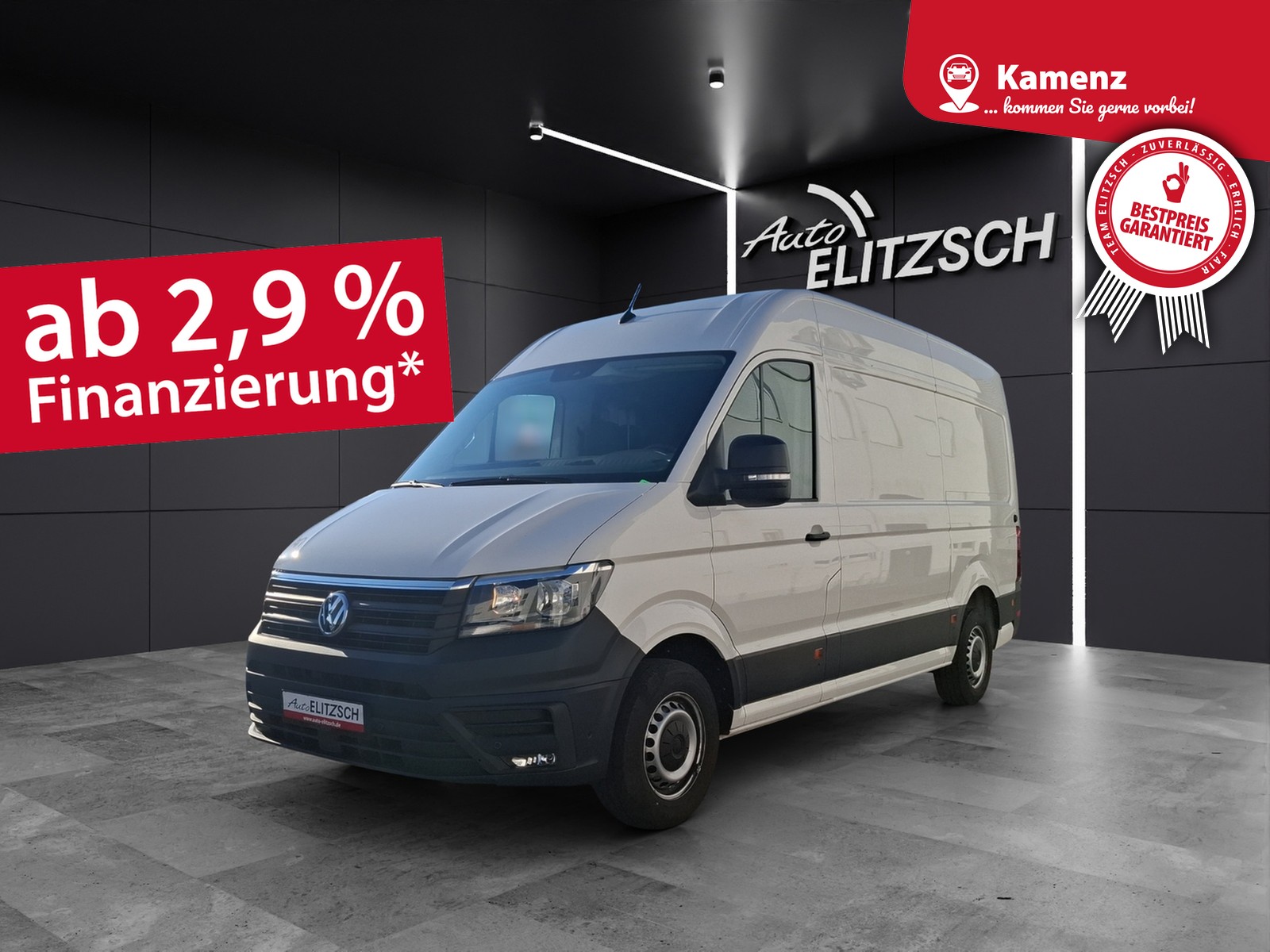 Volkswagen Crafter Kasten 35 Eco-Profi MR HD AHK Klima GRA RFK SH