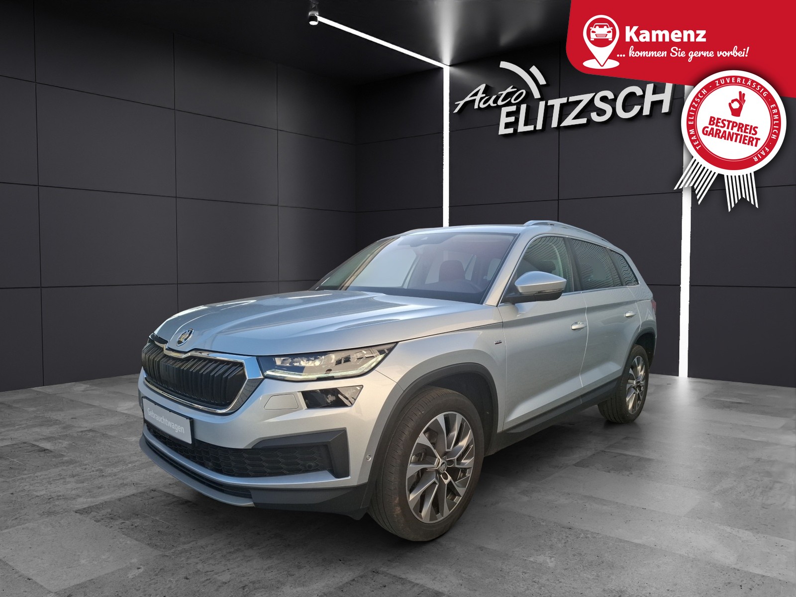 SKODA Kodiaq TSI Clever DSG Matrix AHK Navi ACC RFK SH 18