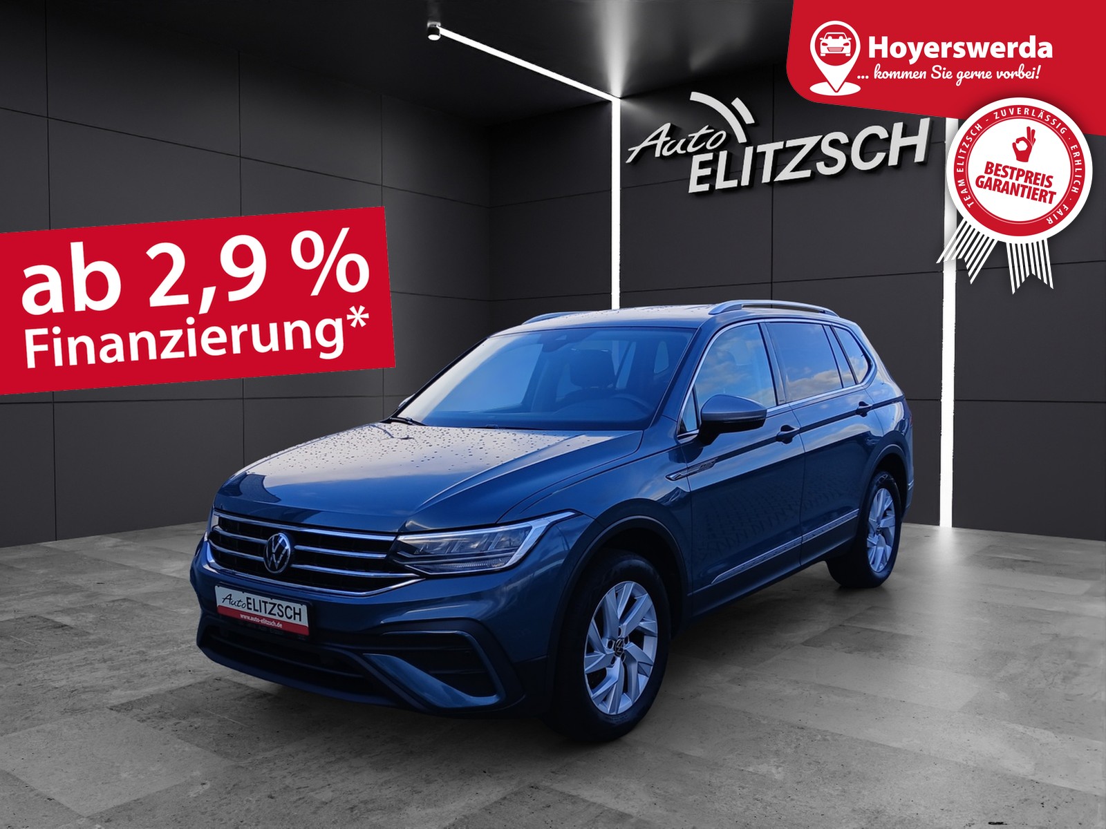 Volkswagen Tiguan Allspace TDI Life DSG LED AHK Navi AID ACC RFK HUD SH