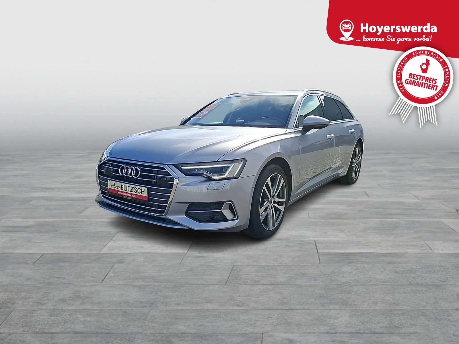 Fahrzeugabbildung Audi A6 Avant 45 TFSI sport quattro S-tronic Matri Navi AVC Leder Pano ACC RFK SH 19"