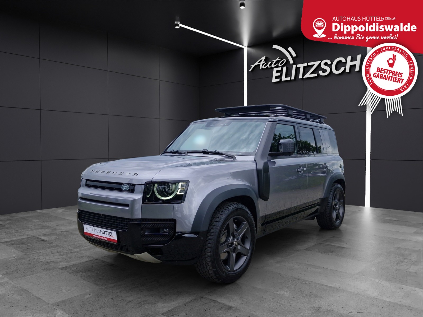 Fahrzeugabbildung Land Rover Defender 110 D300 X-Dynamic SE Garantie bis 04.2029 LED Navi SHZ AHK RFK ACC Pano Luft