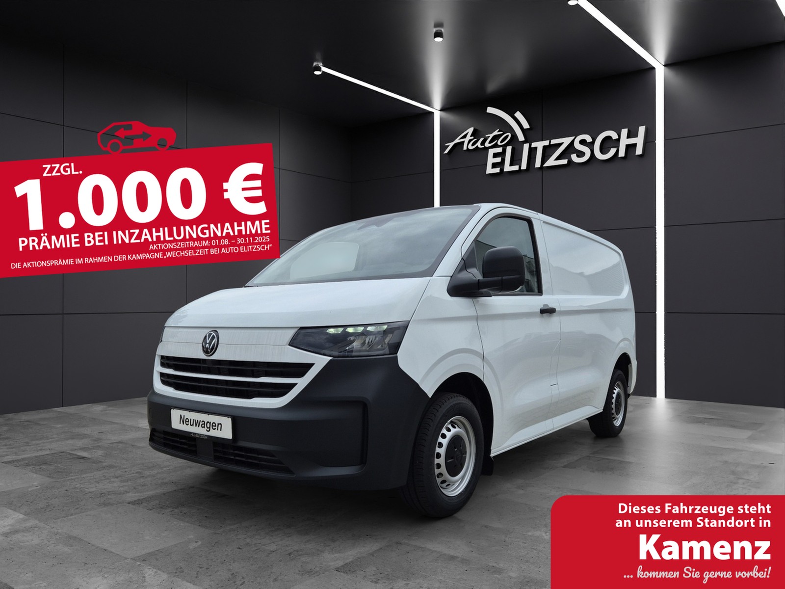 Volkswagen Transporter Kasten TDI 81 kW 6-Gang 3100mm AHK