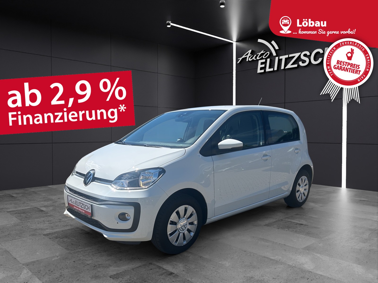 Fahrzeugabbildung Volkswagen up! GRA NSW REAR VIEW CLIMATRONIC