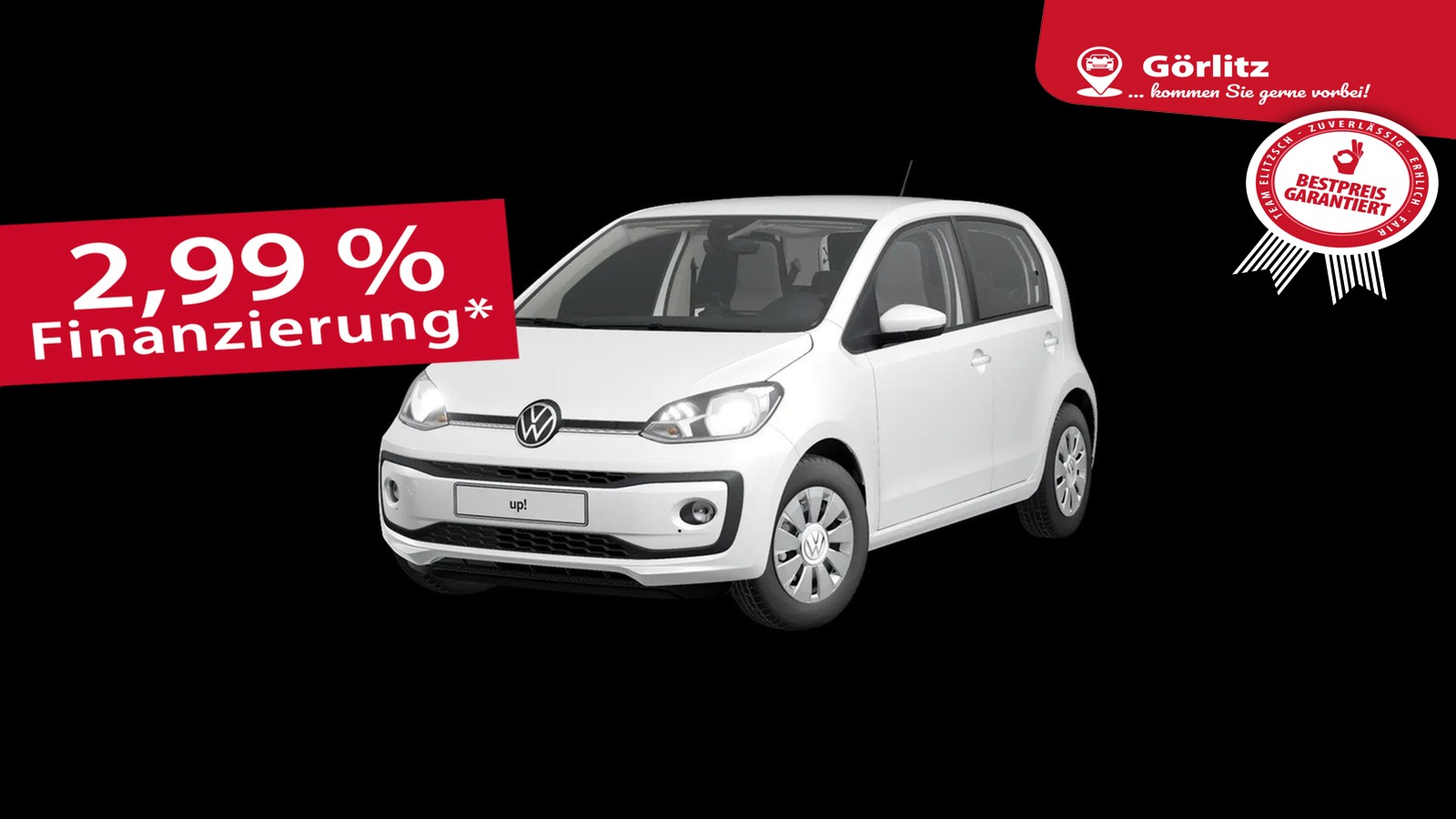 Volkswagen up! 1.0 RFK SHZ GRA Klima