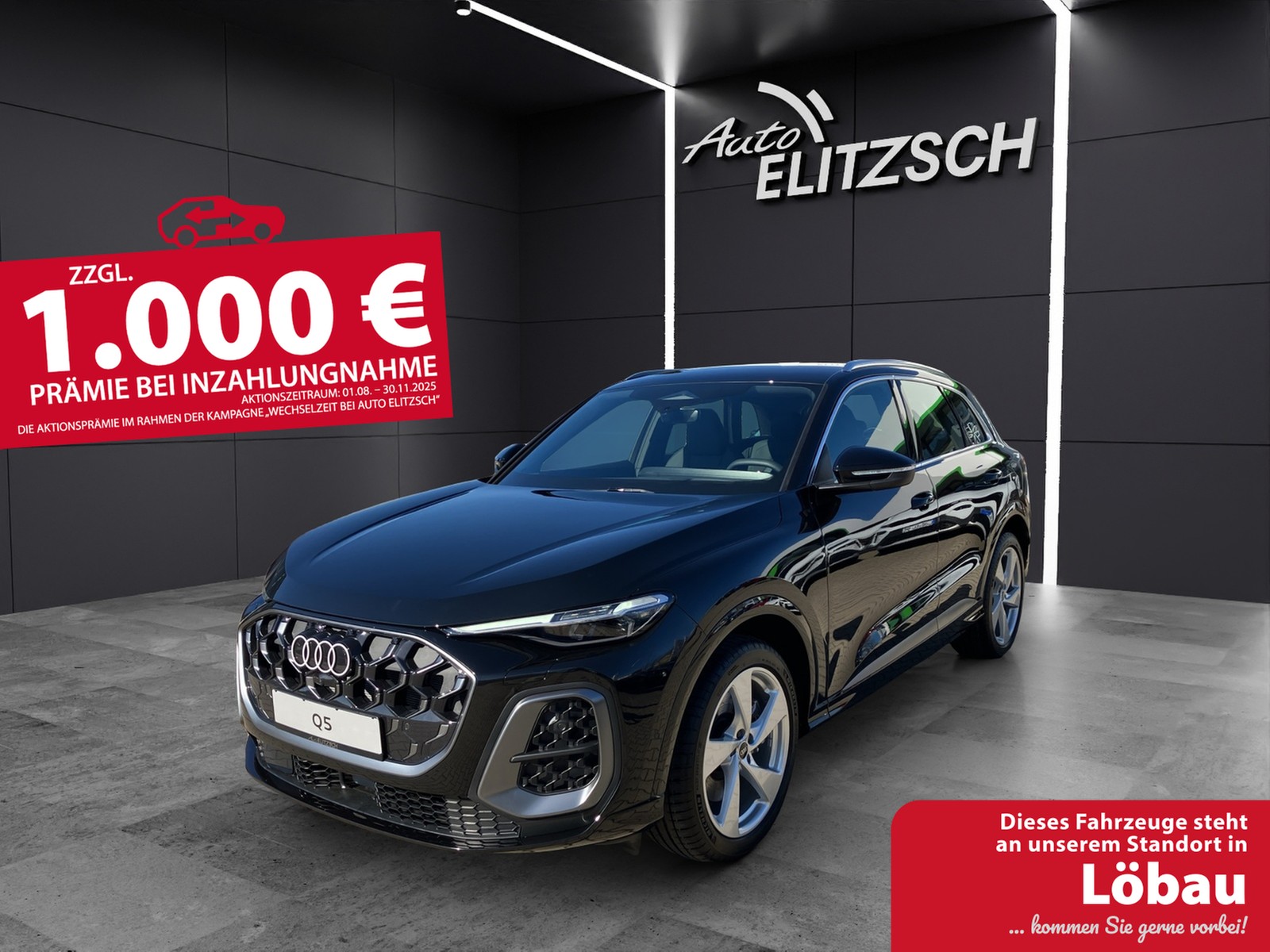 Audi Q5 TDI quattro S tronic, S line, Matrix LED, Navi, Luftfederfahrw.