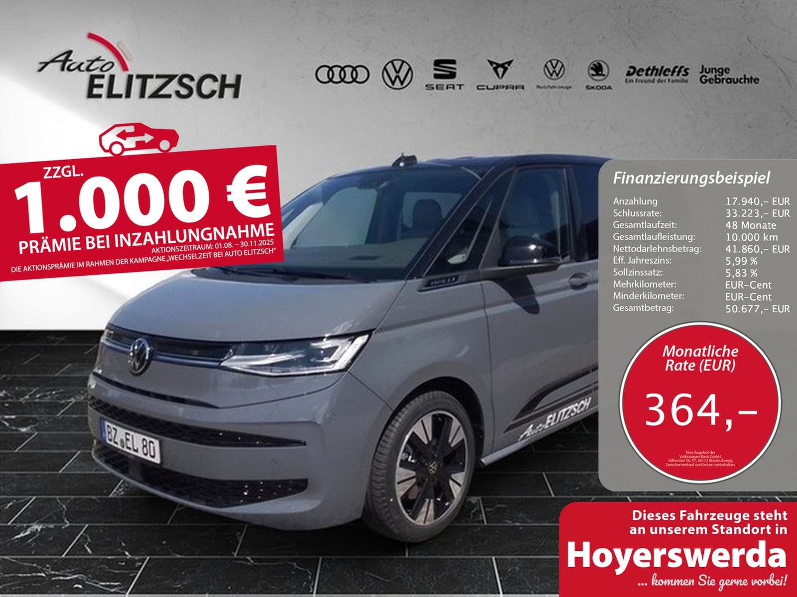 Volkswagen T7 Multivan TDI Edition DSG STH IQ.LIGHT AHK NAVI