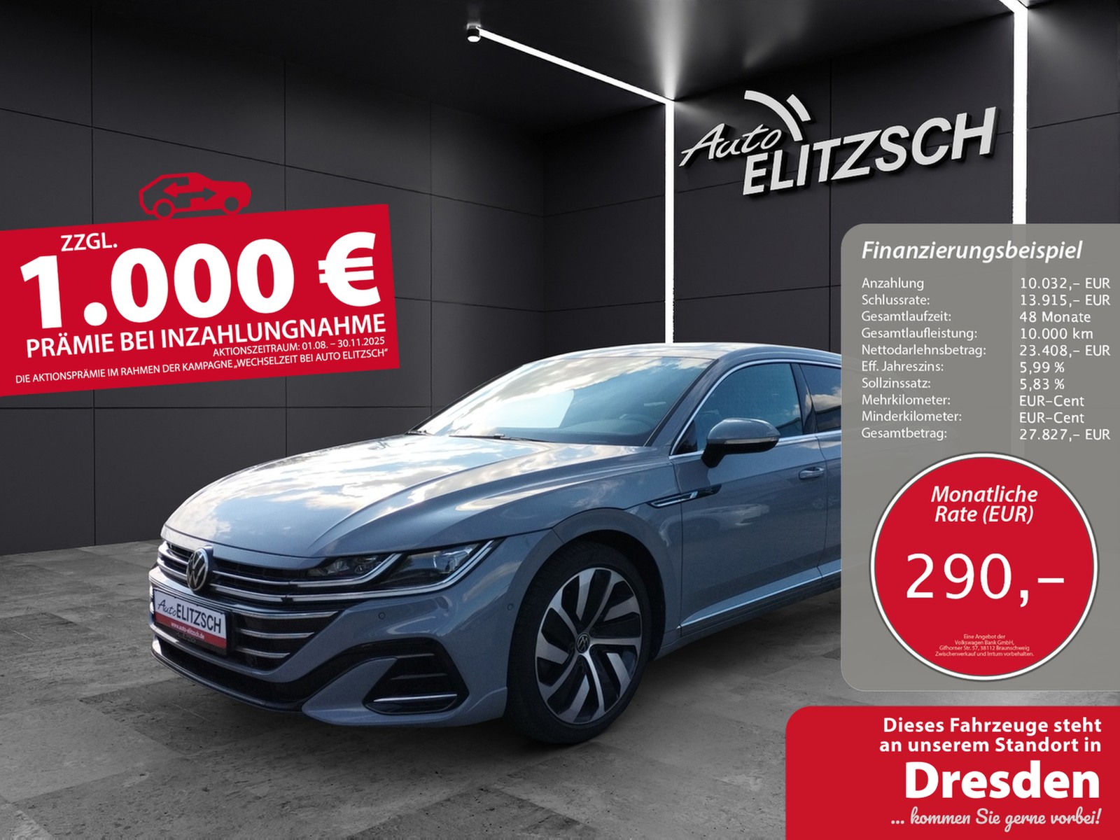 Volkswagen Arteon SB R-Line TSI 4M DSG IQ.Light ACC 19