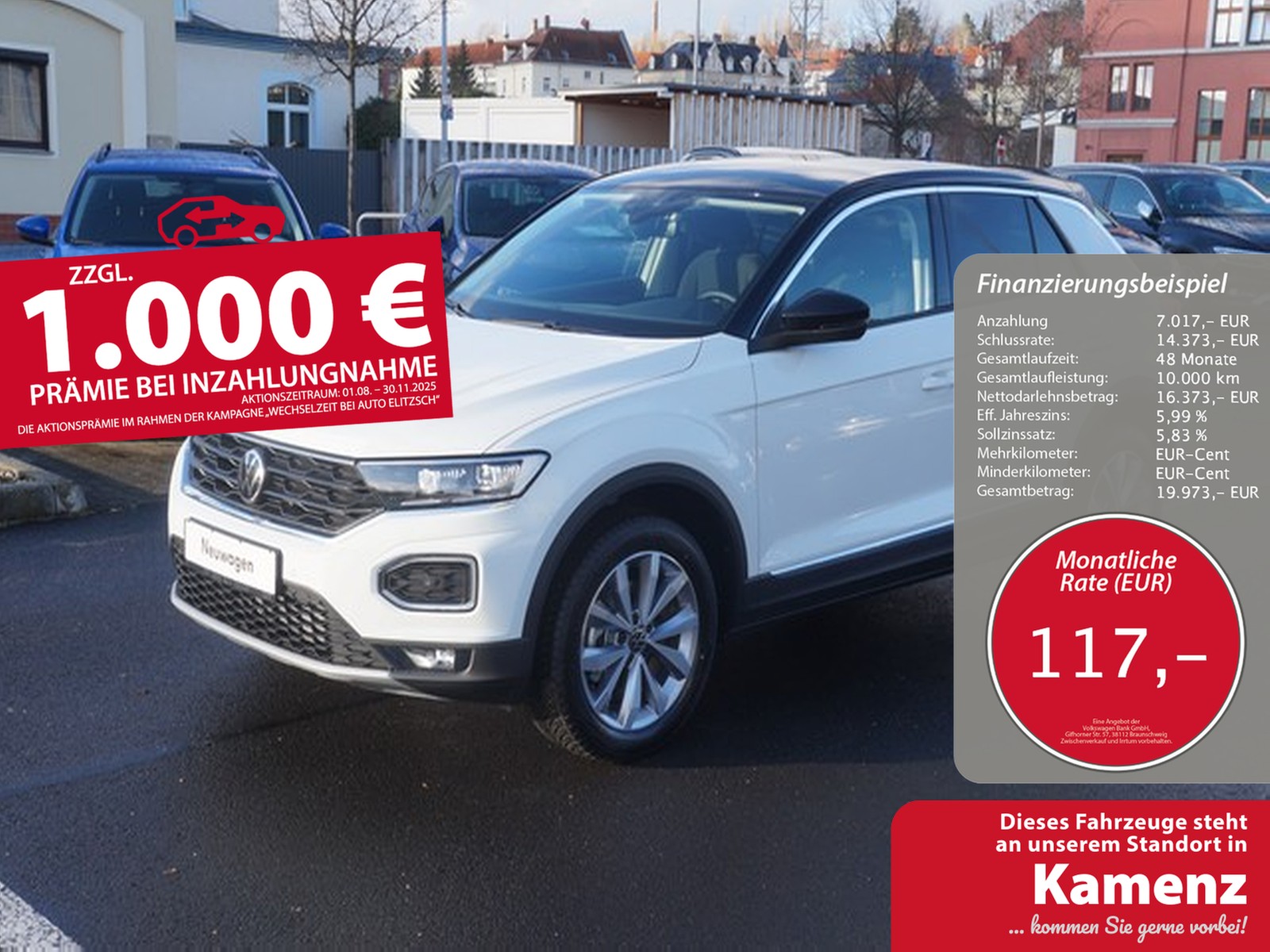 Volkswagen T-Roc TSI Style LED AHK ACC Kamera Navi
