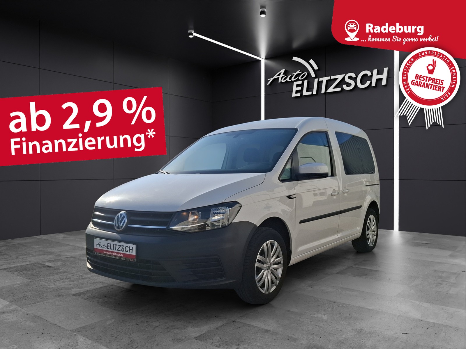 Volkswagen Caddy Kombi TSI Trendline Klima GRA PDC