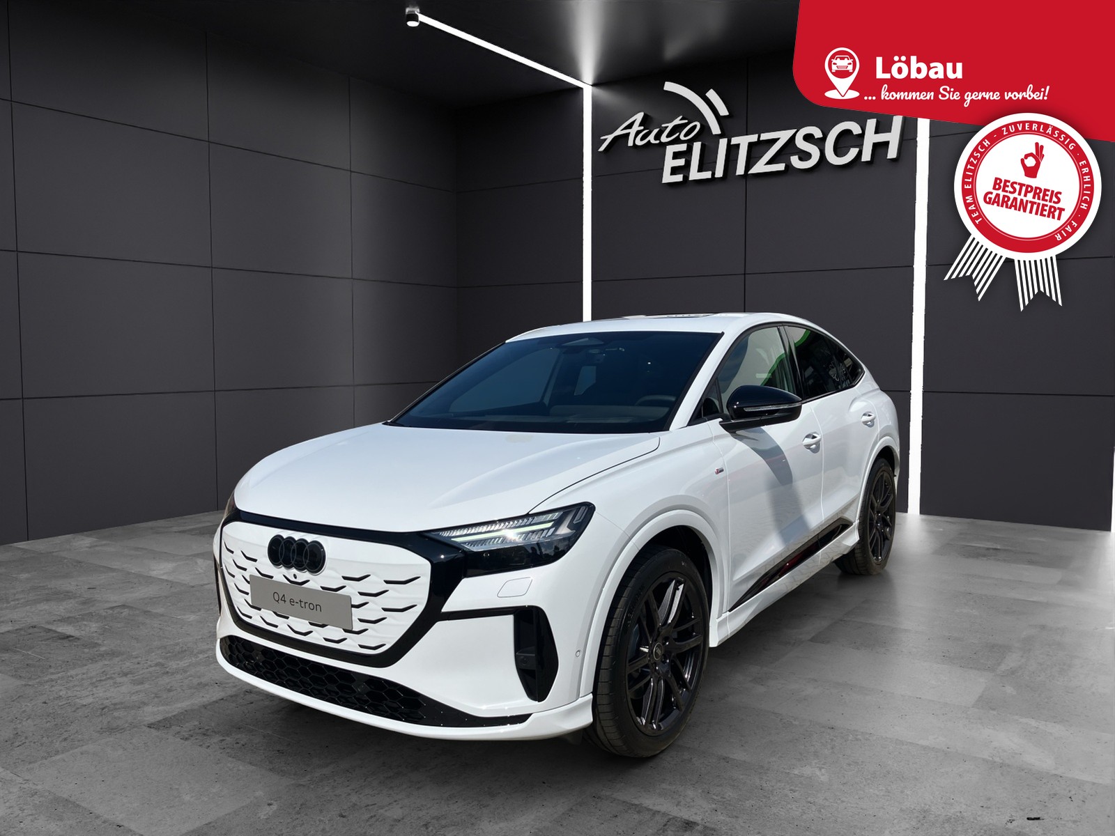 Fahrzeugabbildung Audi Q4 e-tron Sportback 55 e-tron quattro basis LED MMI ACC DAB