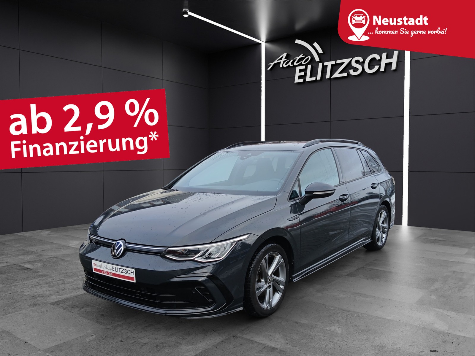 Volkswagen Golf VIII Variant TSI R-Line LED AHK Navi AID ACC RFK SH