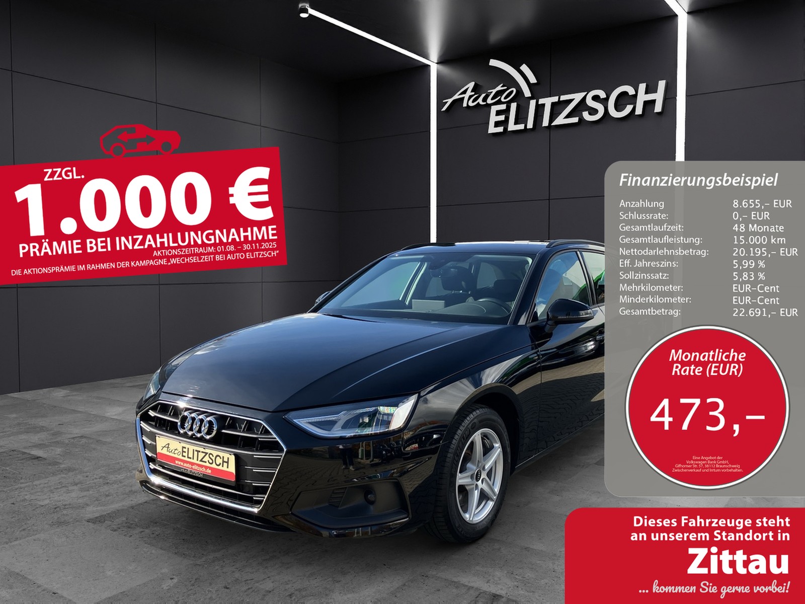 Audi A4 Avant 35 TDI S-tronic Navi GRA PDC SH